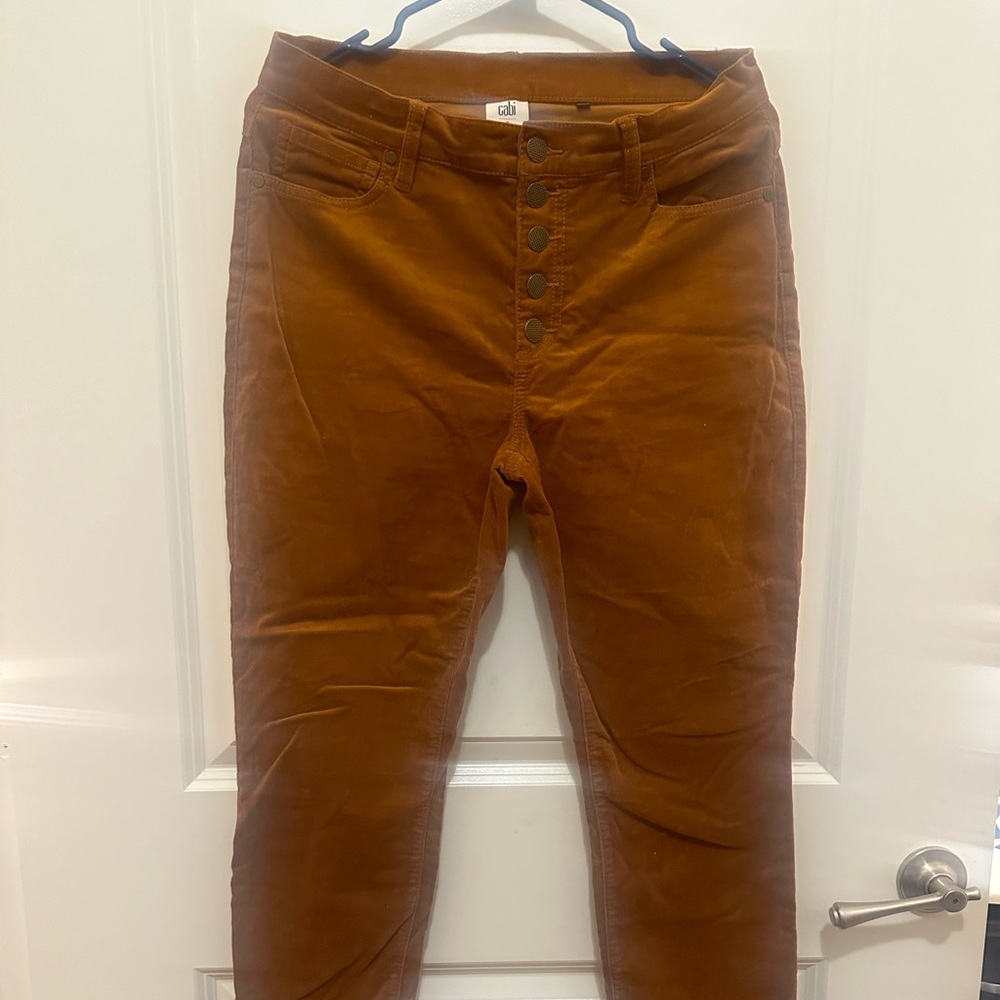 Cabi “button fly skinny” pants- never worn!